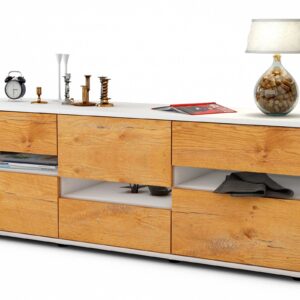Lowboard Annalisa, Eiche (136x49x35cm)