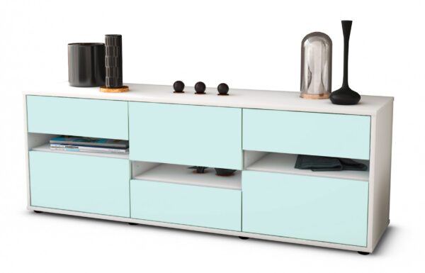 Lowboard Annalisa, Mint (136x49x35cm)