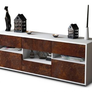 Lowboard Annamaria, Rost (136x49x35cm)