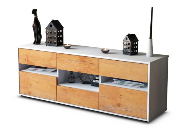 Lowboard Annamaria, Eiche (136x49x35cm)