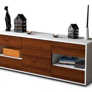 Lowboard Anni, Walnuss (136x49x35cm)