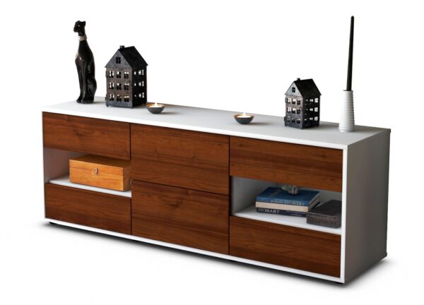 Lowboard Anni, Walnuss (136x49x35cm)