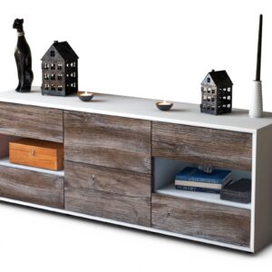 Lowboard Anni, Treibholz (136x49x35cm)