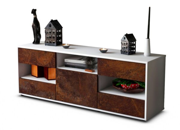 Lowboard Annina, Rost (136x49x35cm)