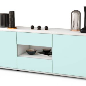 Lowboard Antonella, Mint (136x49x35cm)