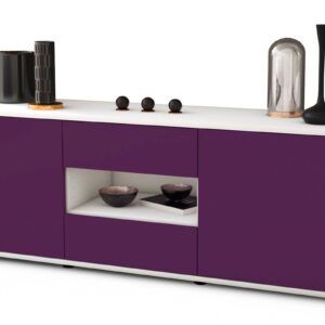 Lowboard Antonella, Lila (136x49x35cm)