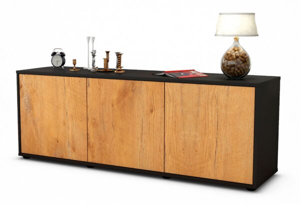 Lowboard Allegra, Eiche (136x49x35cm)