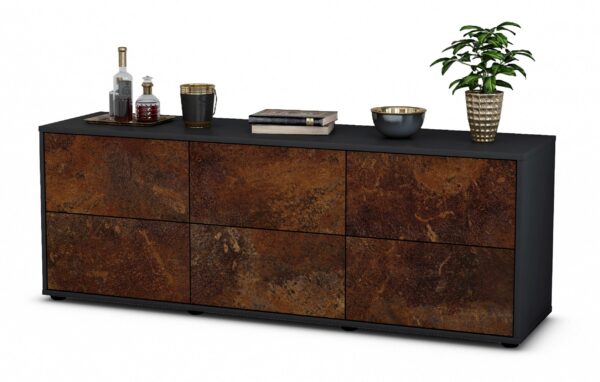 Lowboard Alva, Rost (136x49x35cm)