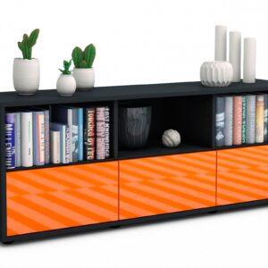 Lowboard Amalia, Orange (136x49x35cm)