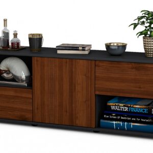 Lowboard Ambra, Walnuss (136x49x35cm)