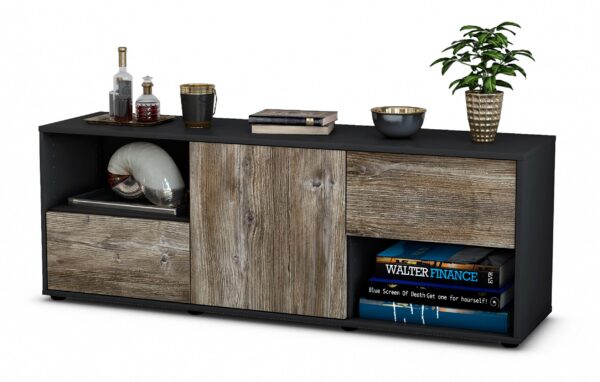 Lowboard Ambra, Treibholz (136x49x35cm)