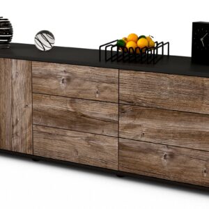 Lowboard Amedea, Treibholz (136x49x35cm)