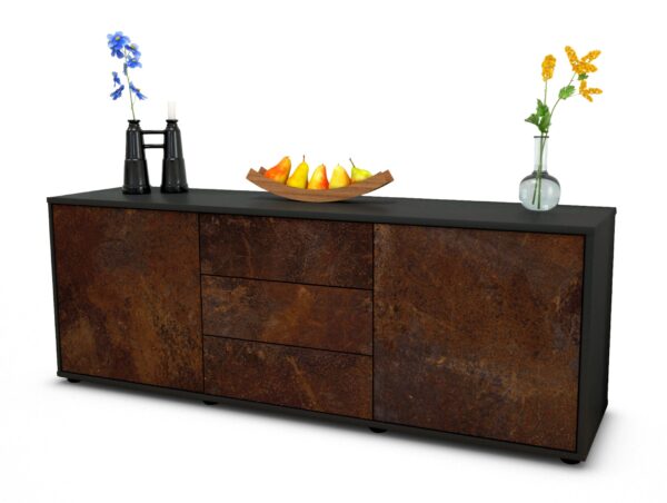 Lowboard Ameline, Rost (136x49x35cm)