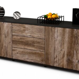 Lowboard Ameline, Treibholz (136x49x35cm)