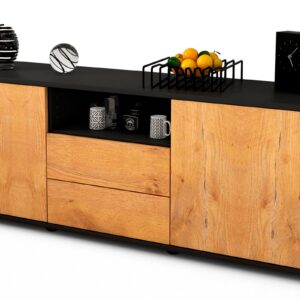 Lowboard Ameriga, Eiche (136x49x35cm)