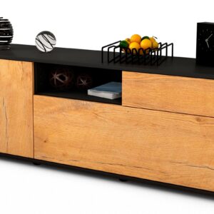 Lowboard Amila, Eiche (136x49x35cm)