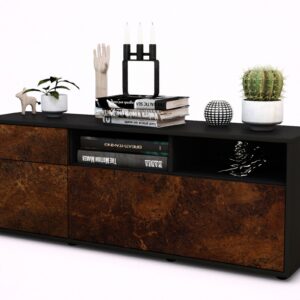 Lowboard Amisa, Rost (136x49x35cm)