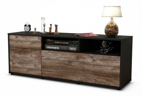 Lowboard Amisa, Treibholz (136x49x35cm)