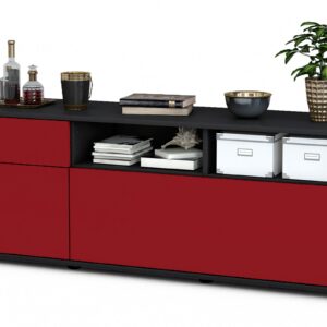 Lowboard Anais, Bordeaux (136x49x35cm)