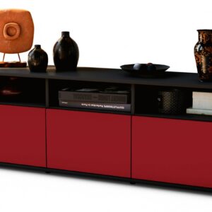 Lowboard Andrina, Bordeaux (136x49x35cm)
