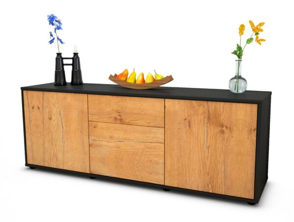 Lowboard Anella, Eiche (136x49x35cm)