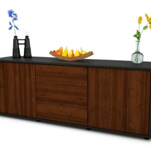 Lowboard Anella, Walnuss (136x49x35cm)