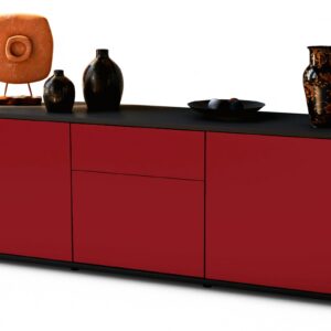 Lowboard Anella, Bordeaux (136x49x35cm)
