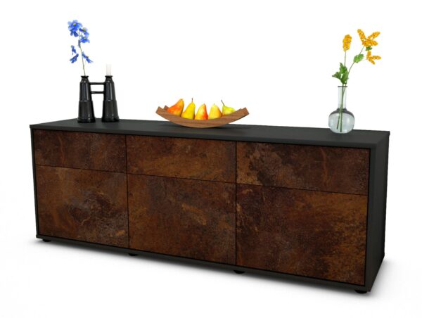 Lowboard Angela, Rost (136x49x35cm)
