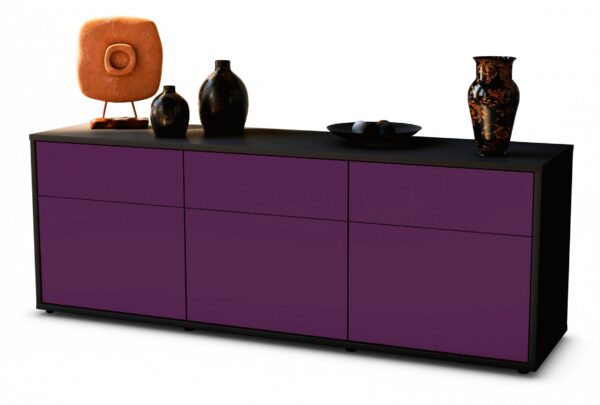 Lowboard Angela, Lila (136x49x35cm)