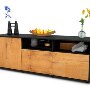 Lowboard Angelina, Eiche (136x49x35cm)