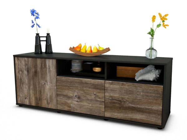 Lowboard Angelina, Treibholz (136x49x35cm)