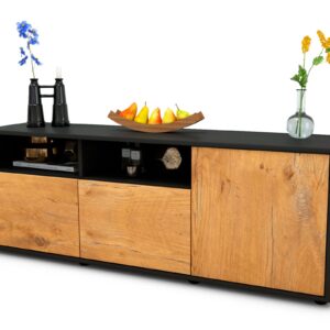 Lowboard Anina, Eiche (136x49x35cm)