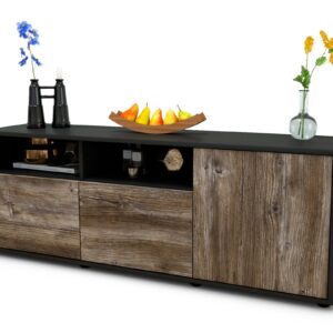 Lowboard Anina, Treibholz (136x49x35cm)