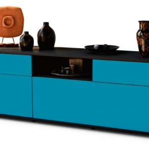 Lowboard Anita, Türkis (136x49x35cm)