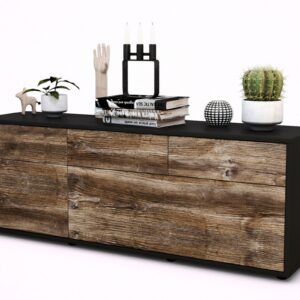 Lowboard Anjelika, Treibholz (136x49x35cm)