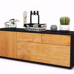 Lowboard Annabell, Eiche (136x49x35cm)