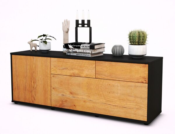 Lowboard Annabell, Eiche (136x49x35cm)