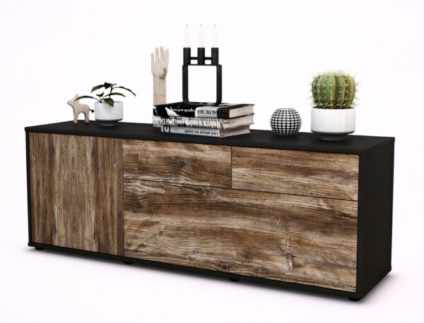 Lowboard Annabell, Treibholz (136x49x35cm)