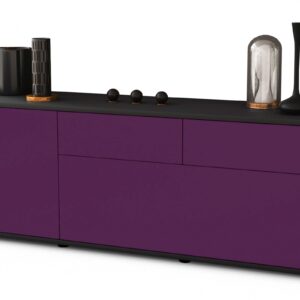 Lowboard Annabell, Lila (136x49x35cm)