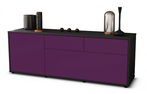 Lowboard Annabell, Lila (136x49x35cm)