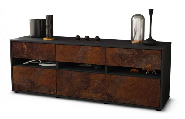 Lowboard Annalena, Rost (136x49x35cm)