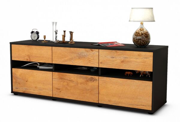 Lowboard Annalena, Eiche (136x49x35cm)