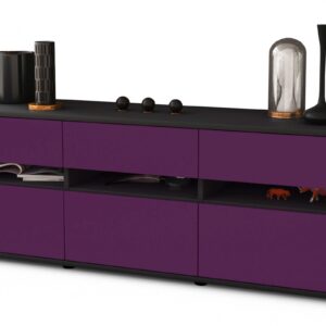 Lowboard Annalena, Lila (136x49x35cm)