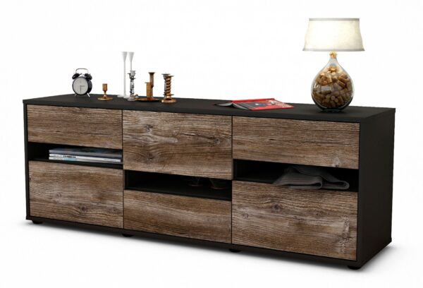 Lowboard Annalisa, Treibholz (136x49x35cm)