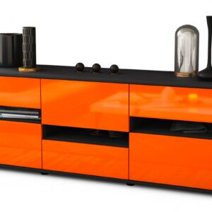 Lowboard Annalisa, Orange (136x49x35cm)