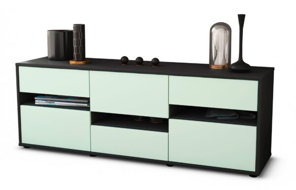Lowboard Annalisa, Mint (136x49x35cm)