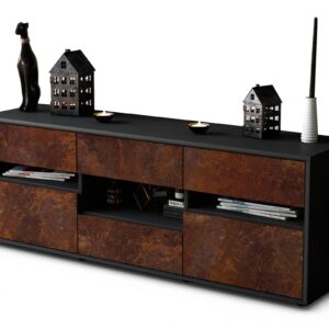 Lowboard Annamaria, Rost (136x49x35cm)