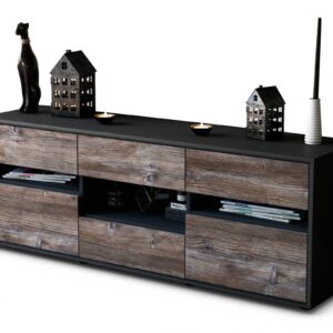 Lowboard Annamaria, Treibholz (136x49x35cm)