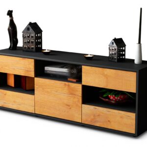Lowboard Annina, Eiche (136x49x35cm)