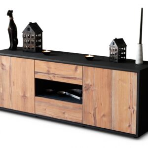 Lowboard Antonella, Pinie (136x49x35cm)